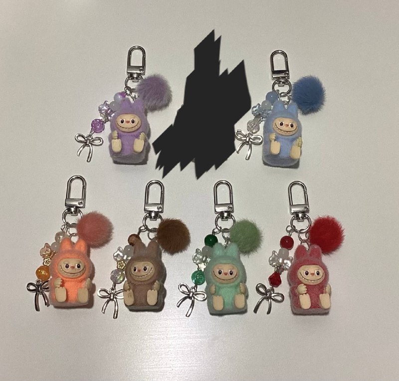 ⋆.ೃ࿔*:･✧Labubu keychains