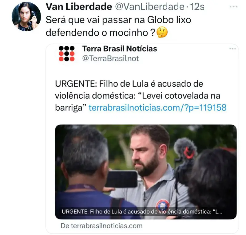 Companheira acusa filho de Lula de …