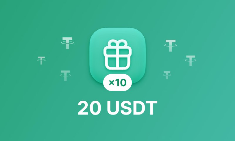 ***?*** **Розыгрыш** *****☺️***** **20 USDT ($20)**