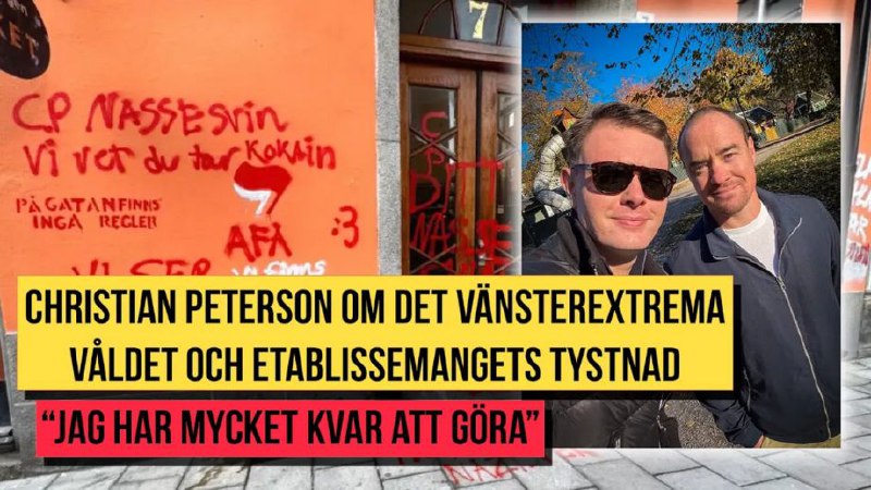 ***🔴*** INTERVJU: Christian Peterson om det …