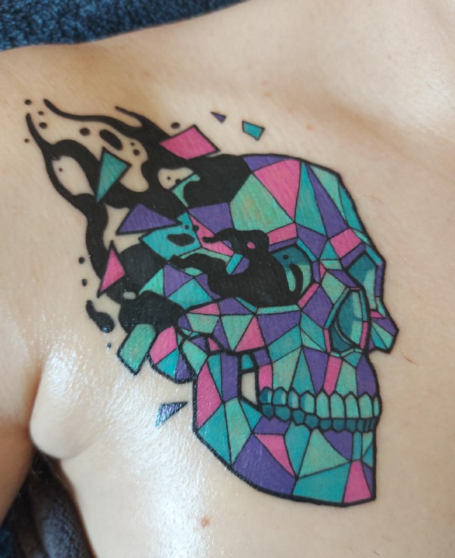 My vaporwave tattoo.