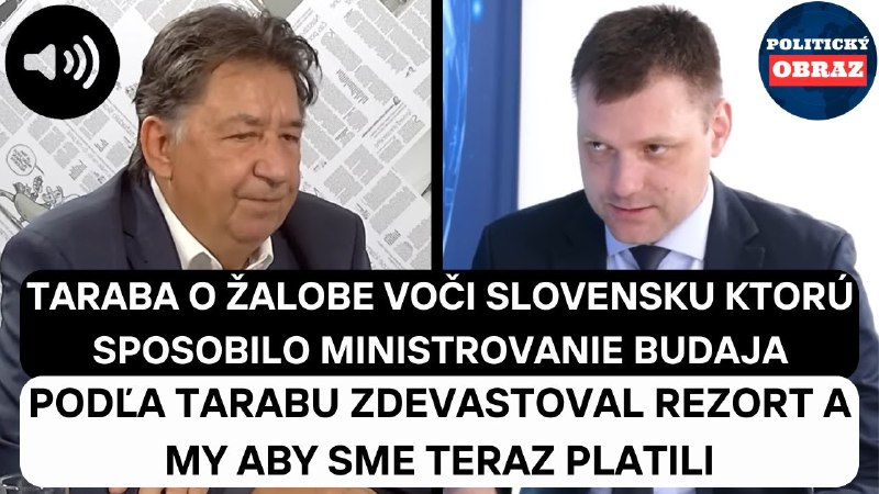 ZDEVASTOVAL REZORT?! Tomáš Taraba ODKRYL ŽALOBÚ …