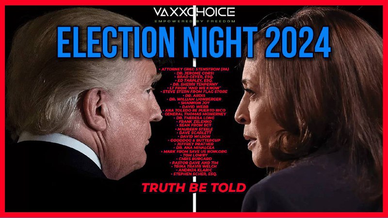 Very exciting show tomorrow on Election …