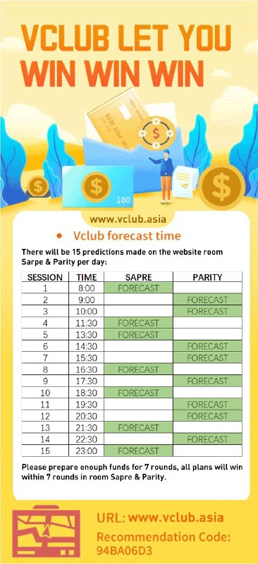 VCLUB ASIA MALL SAPRE PREDICTION