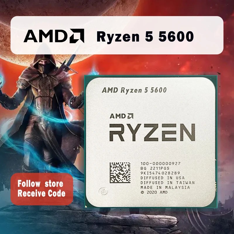 ***🖥️*** **Processador AMD Ryzen 5 5600**