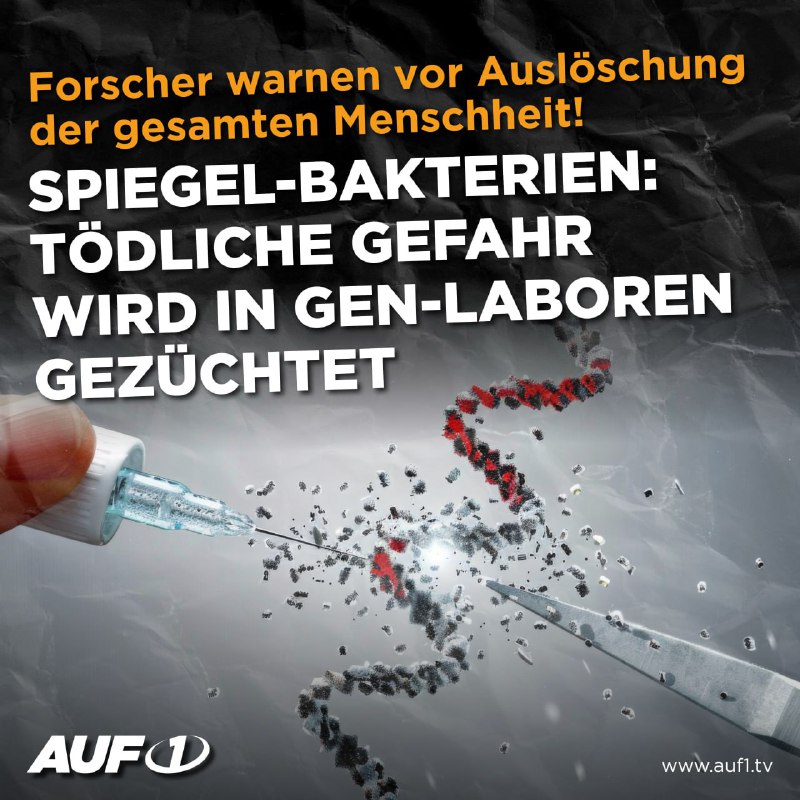 *****💥******🧬*** Gen-Experimente: Synthetisches Leben als tödliche …