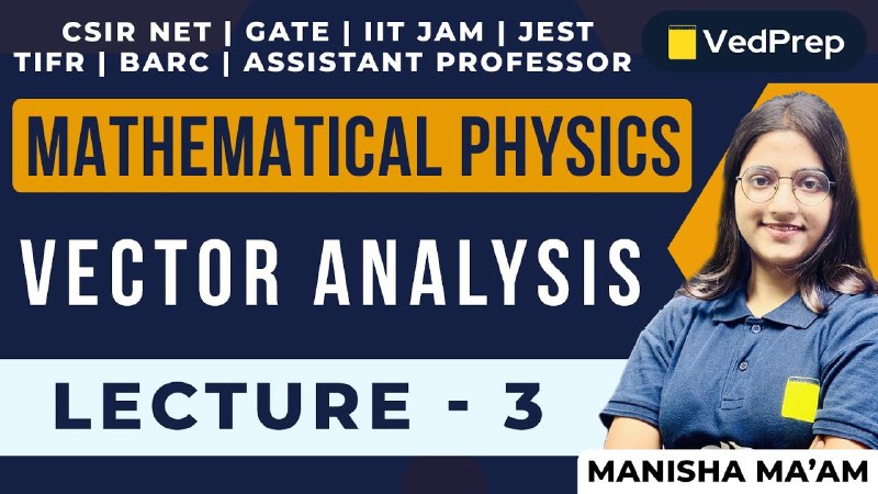 ***🟥*** 𝗦𝗲𝘀𝘀𝗶𝗼𝗻 𝗟𝗶𝗻𝗸 | **Vector Analysis …