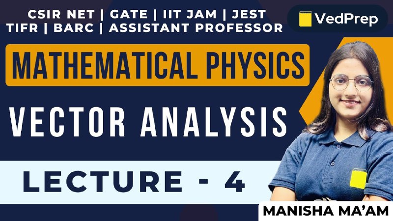 ***🟥*** 𝗦𝗲𝘀𝘀𝗶𝗼𝗻 𝗟𝗶𝗻𝗸 | **Vector Analysis …