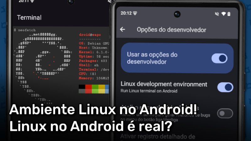 Linux no Android vindo de maneira …