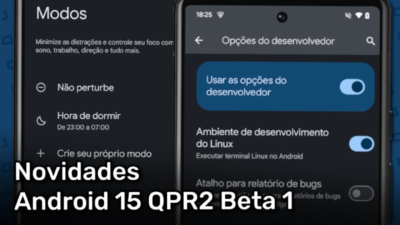 Novidades da primeira beta do Android …