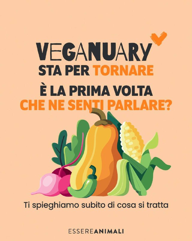 ***?*** A GENNAIO TORNA VEGANUARY