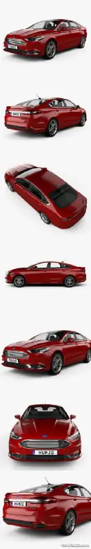 Ford Fusion Titanium 2017 – 3D …