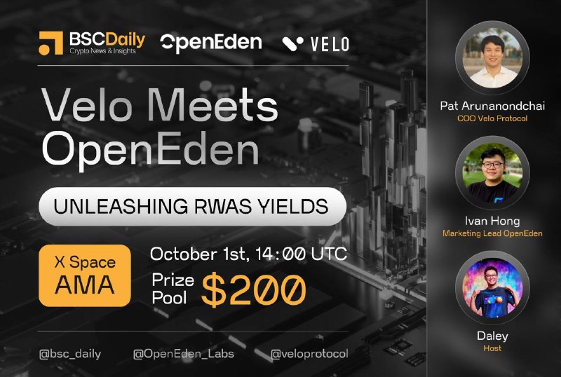 *****😀***** **Velo Meets OpenEden AMA 개최 …