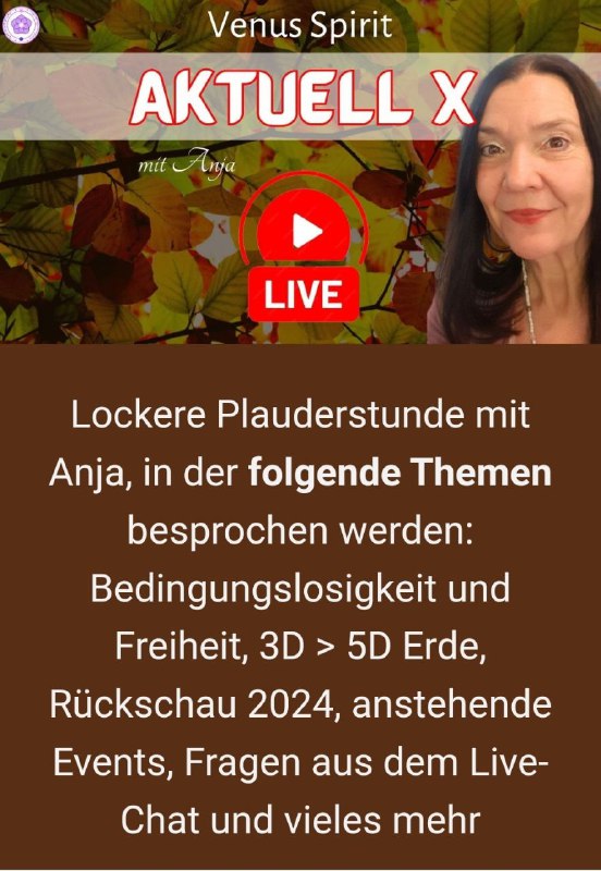 Donnerstag, 12.12., 20 Uhr, YouTube LIVE …