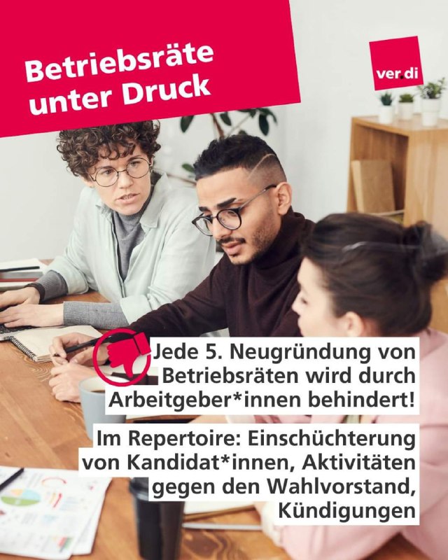 ***?*** Arbeitgeber*innen behindern etwa jede fünfte …