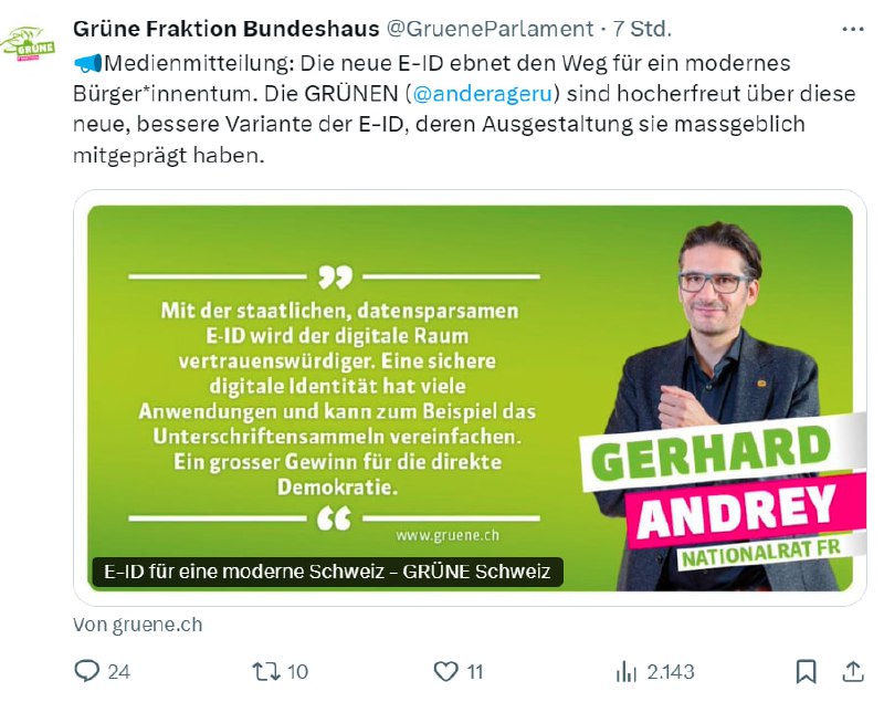 **Die Grüninnen sind offensichtlich für alles, …