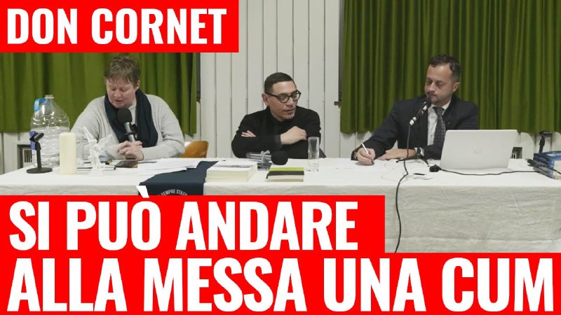 ha capito il signor Cionci, la …