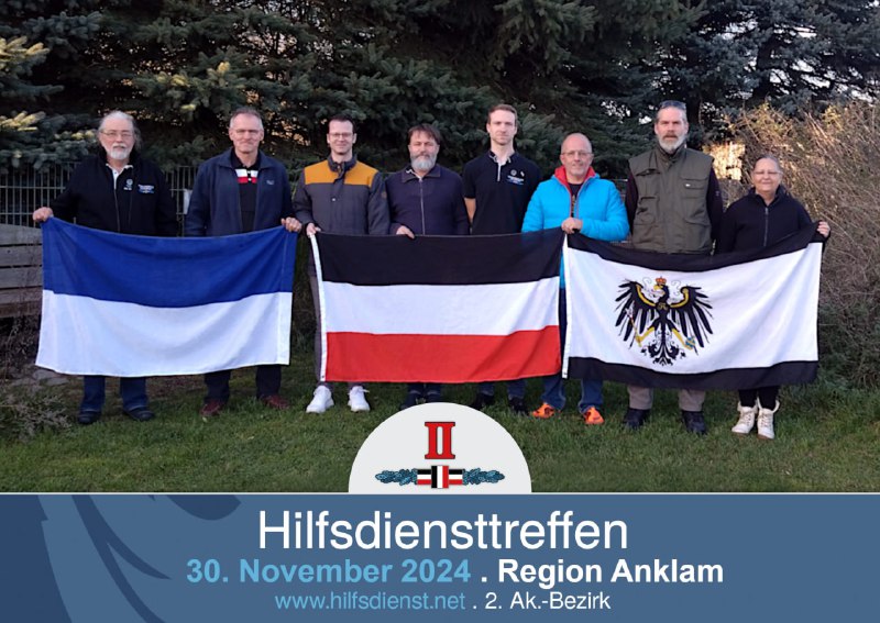 **26. Hilfsdiensttreffen in der Region Stralsund.**