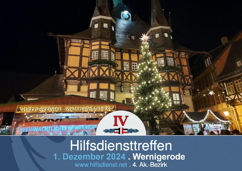 **Ein weihnachtliches Hilfsdiensttreffen mit Rückblick auf …