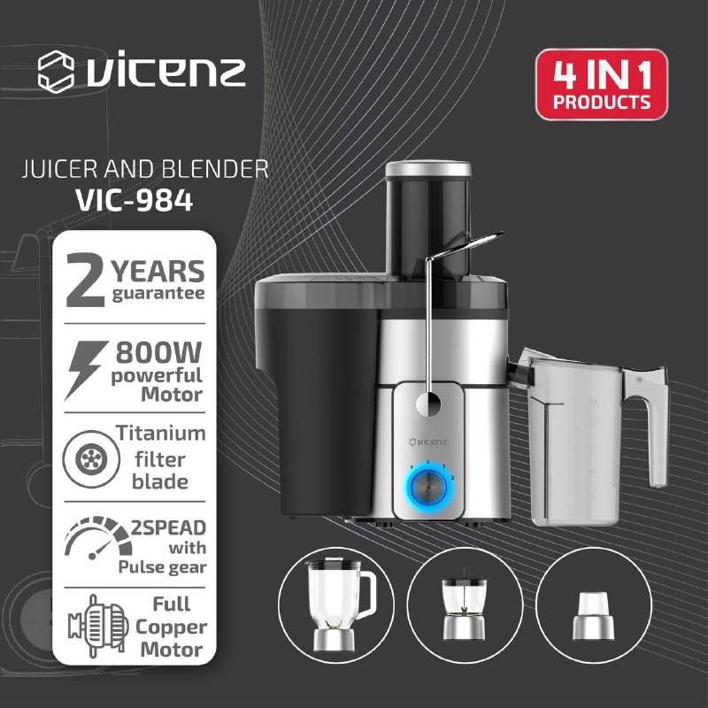 ***?*** آبمیوه‌ گیری Vicenz مدل VIC-984