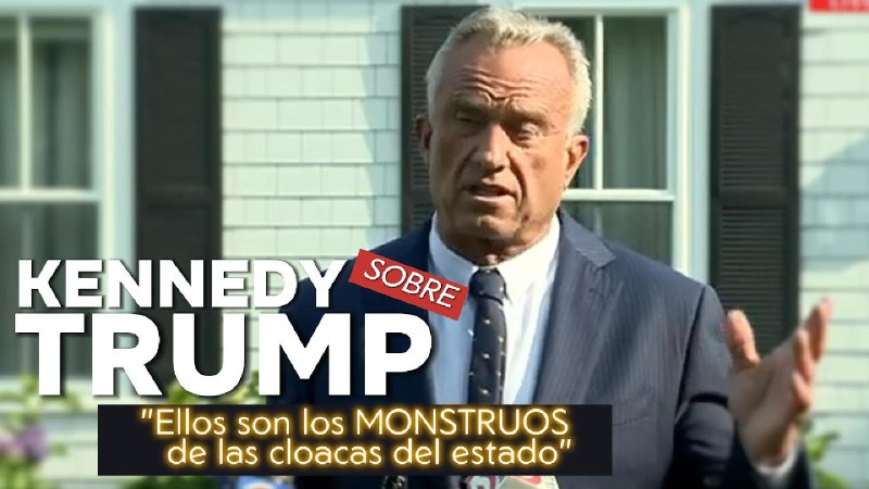 **Bob Kennedy Jr. Dice:** Como Biden, …