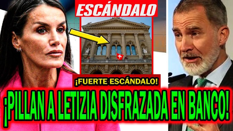 ***🔴***¡BOMBA! PILLAN A LETIZIA ORTIZ DISFRAZADA …