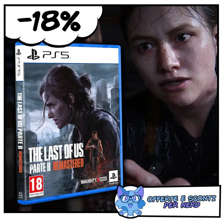 [​](https://telegra.ph/file/9a260099d6eec2f3b8ffd.png)Il videogioco **The Last of Us Parte II Remastered** per **PlayStation 5** è scontato su Amazon a **€41** anziché ~~€49,99~~ …