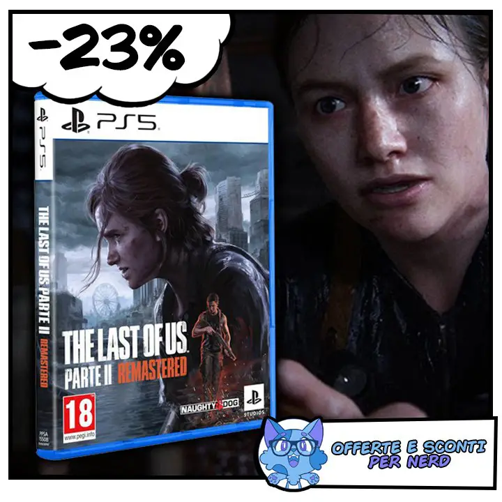 [​](https://telegra.ph/file/c3844bd473a963db6a7af.png)Il videogioco **The Last of Us Parte II Remastered** per **PlayStation 5** è scontato su Amazon a **€38,50** anziché ~~€49,99~~ …