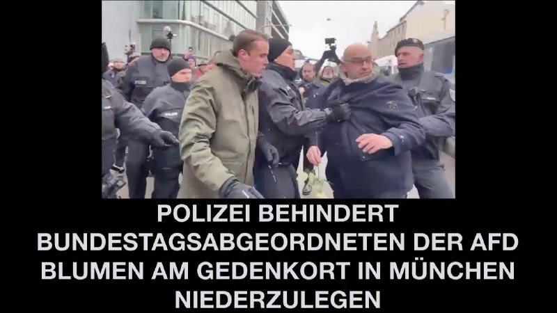 ***💥*** POLIZEI und die ANTIFA verhindern …