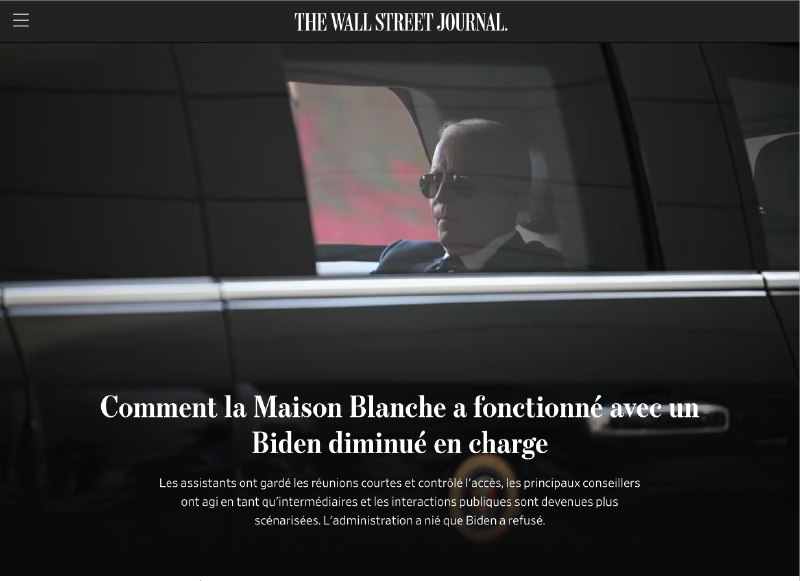 Le Wall Street Journal vient de …