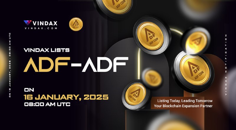 ***📣*** VinDAX lists ADF (ADF)