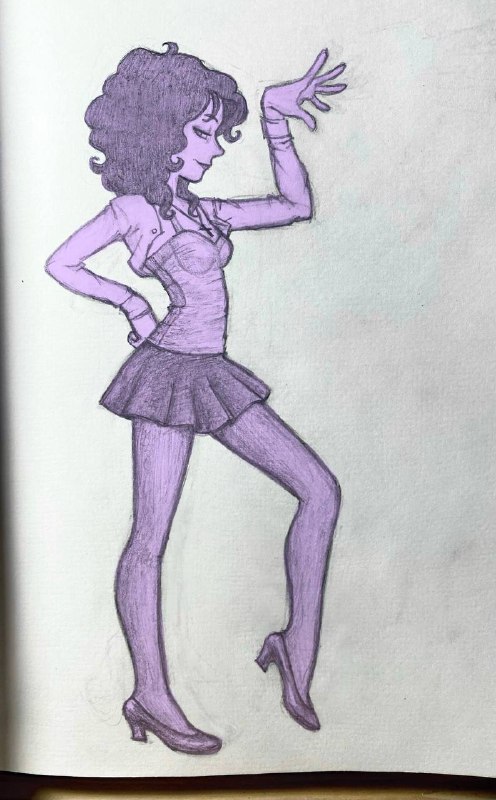 ***🍎******🍎*** Нарисовал мою подружку [Алису](https://t.me/violetor000) потому …