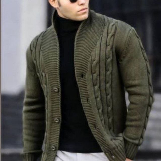 آموزش ژاکت مردانه