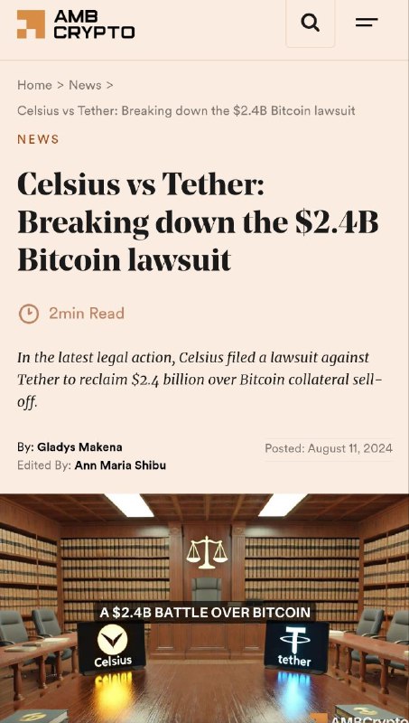 Celsius vs Tether: Breaking down the …