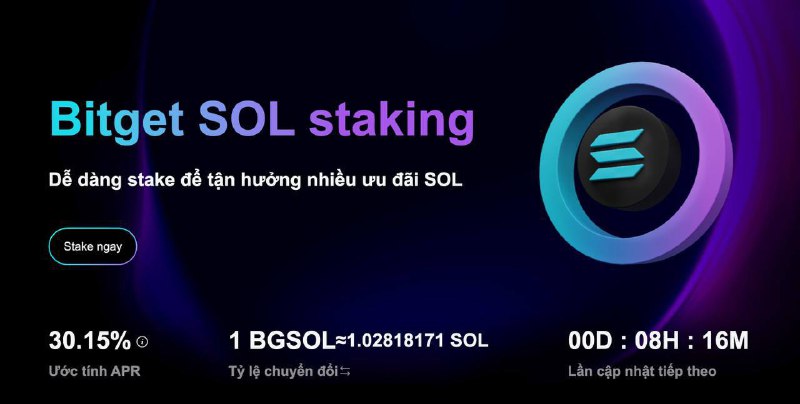 ***🔥*** Stake SOL mới đã có …