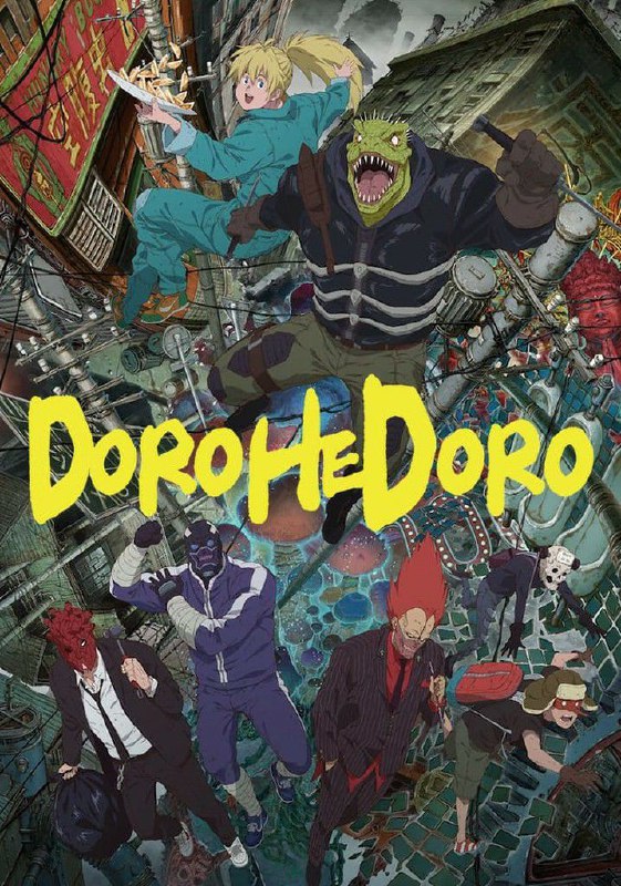 **Dorohedoro (2020)** *****⚡️**********⚡️***** **===========================*******😭*******12 Episode