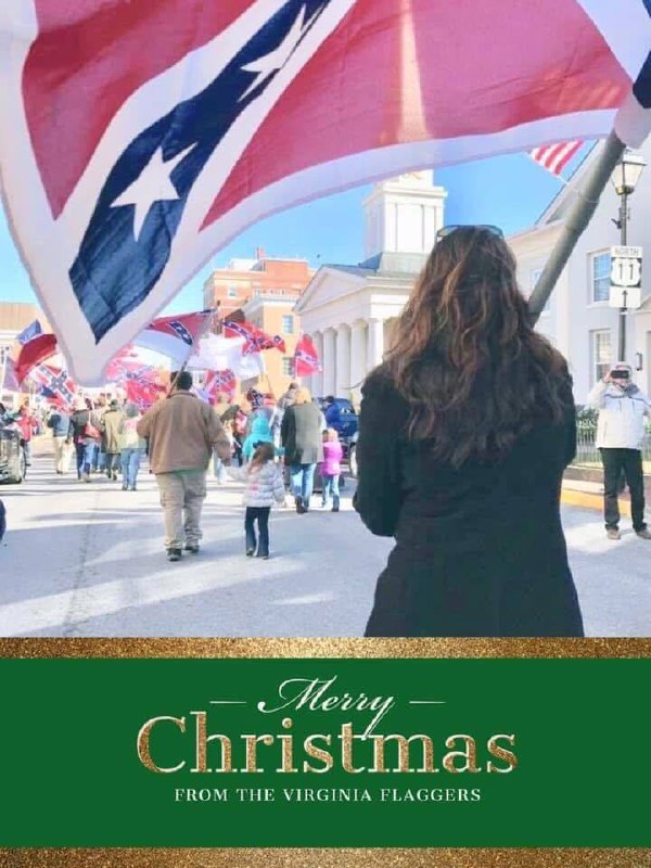 Merry Christmas from the Virginia Flaggers! …