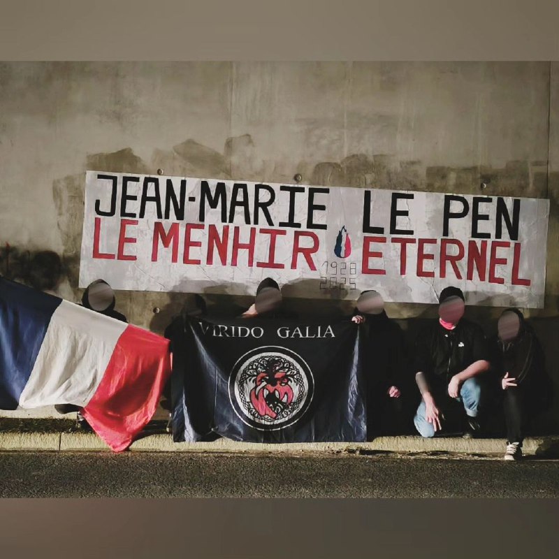 Hommage à Jean-Marie Le Pen, mort …