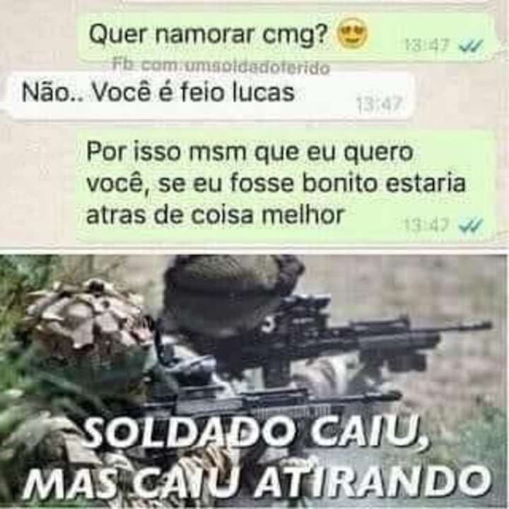 Boa, soldado!