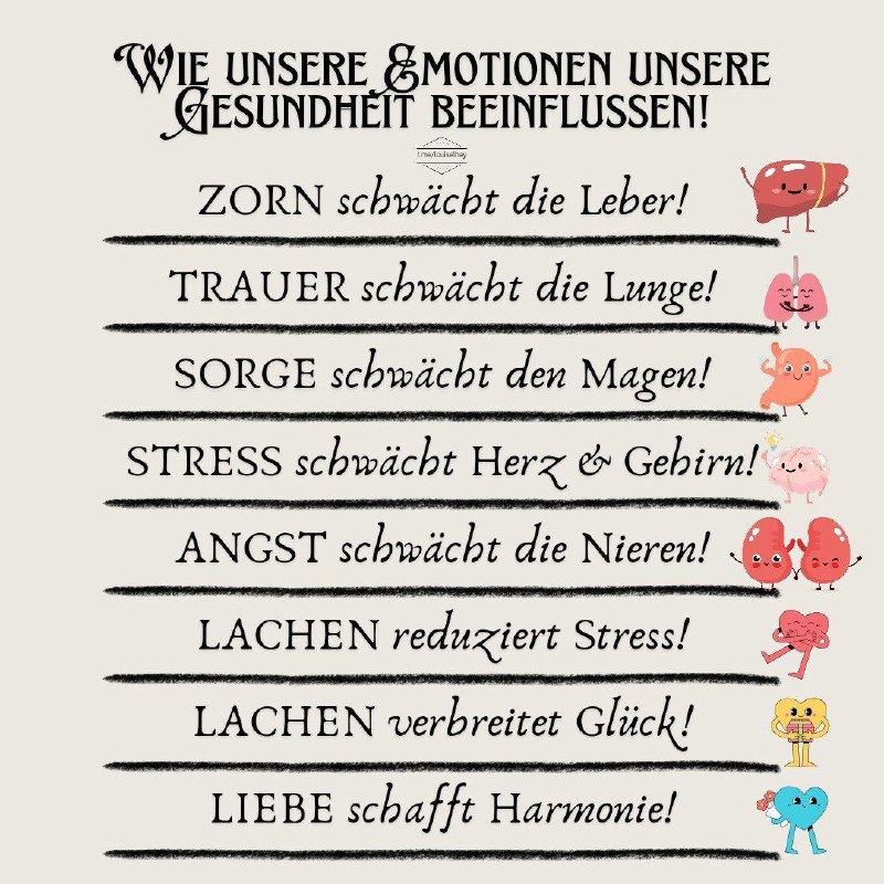 Wie Emotionen unsere Gesundheit beeinflussen