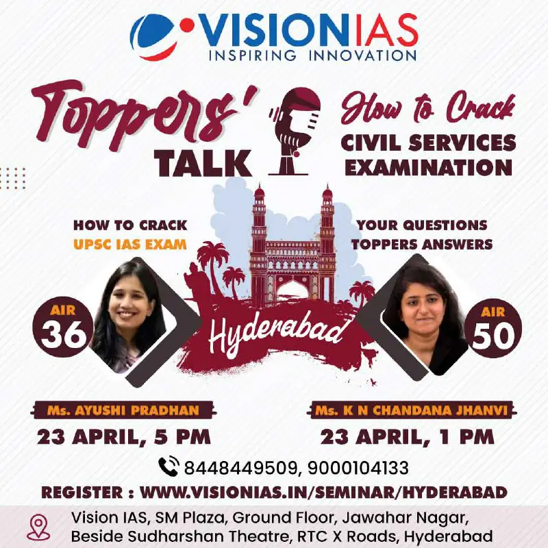 ***🏁*** Hyderabad Toppers' Talk | 23 …