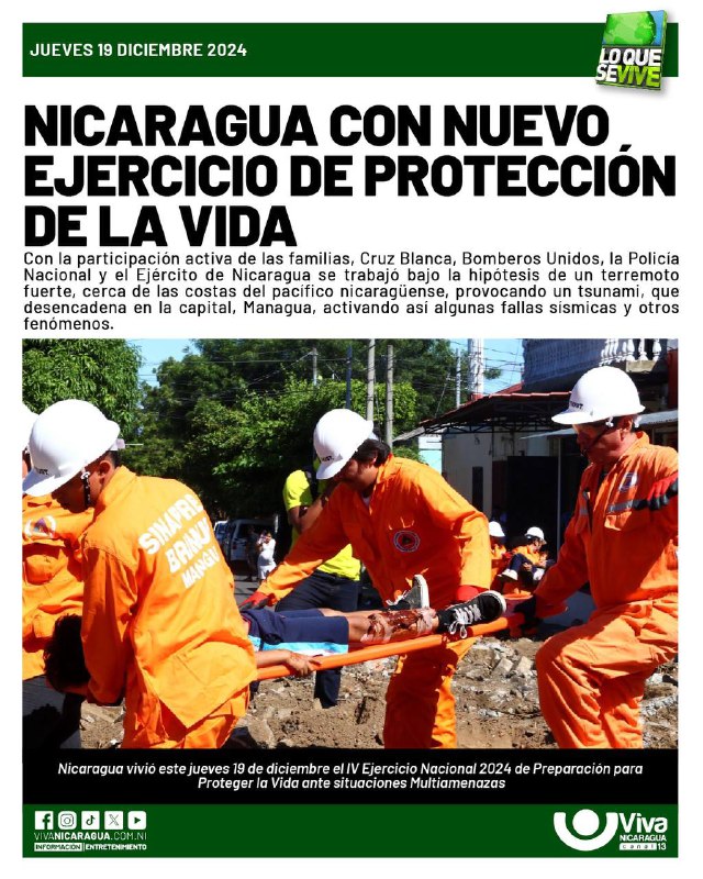 ***➡️*** Nicaragua ***🇳🇮*** vivió este jueves …