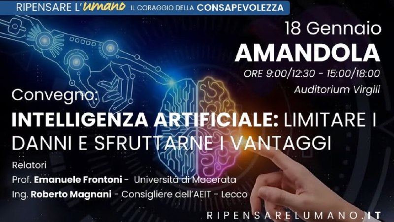 Amandola: Parlare di intelligenza artificiale tra …