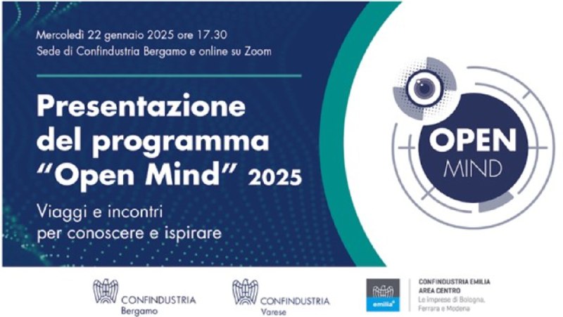 "Open Mind 2025": da Confindustria Bergamo, …