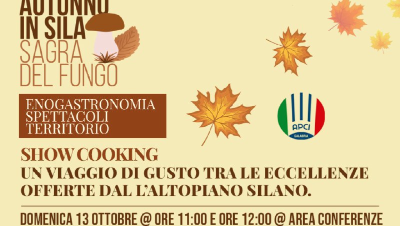 Camigliatello Silano: continuano gli show cooking …