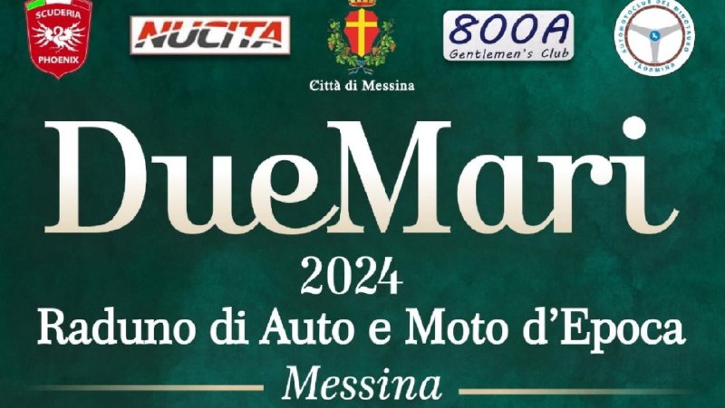 "Due Mari", torna a Messina il raduno di auto e moto d'epoca