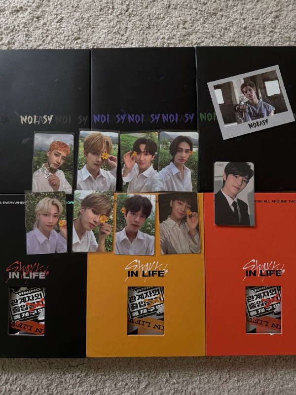 SKZ unsealed albums (with inclusions) + …