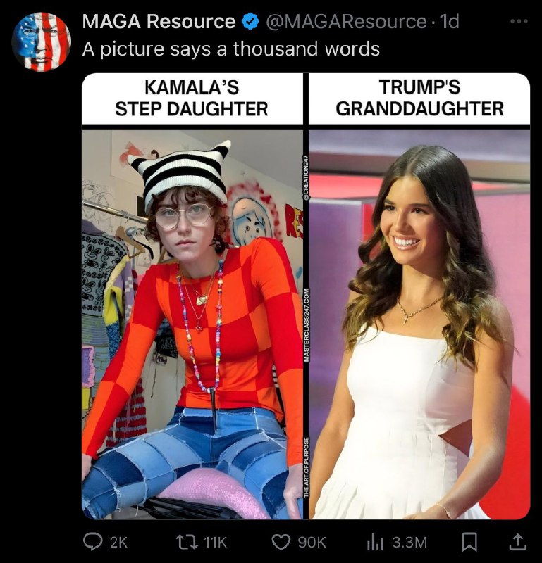 RT [@esjesjesj](http://twitter.com/esjesjesj): Trump’s granddaughter is 17