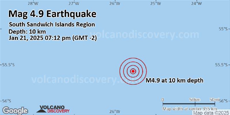 **Moderate mag. 4.9 earthquake - South …