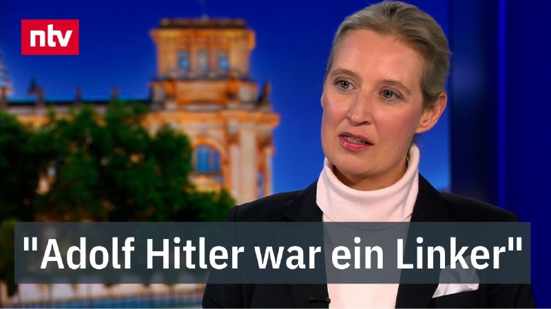 "Adolf Hitler war ein Linker" - …